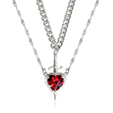 Nightlit Broken Vows Collection - Silver Sword & Ruby(Gold)
