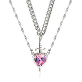 Nightlit Broken Vows Collection - All Silver & Rose Diamond