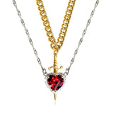 Nighlit Broken Vows Collection - Gold Sword & Ruby(Gold)