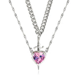 Nightlit Broken Vows Collection - All Silver & Rose Diamond