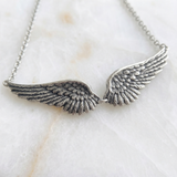 Nightlit Delicate Shadows Collection - Angel Wings Medallion