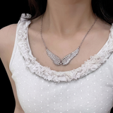 Nightlit Delicate Shadows Collection - Angel Wings Medallion